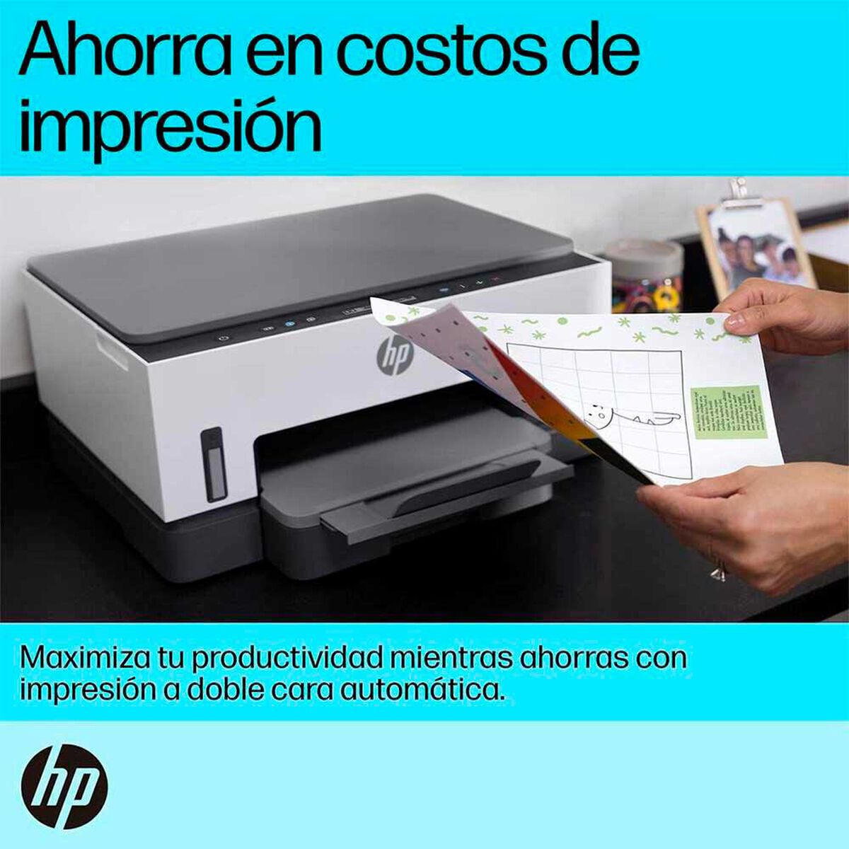 Multifuncional HP Smart Tank 720 Tinta Continua Wi-Fi Smart App D&uacute;plex