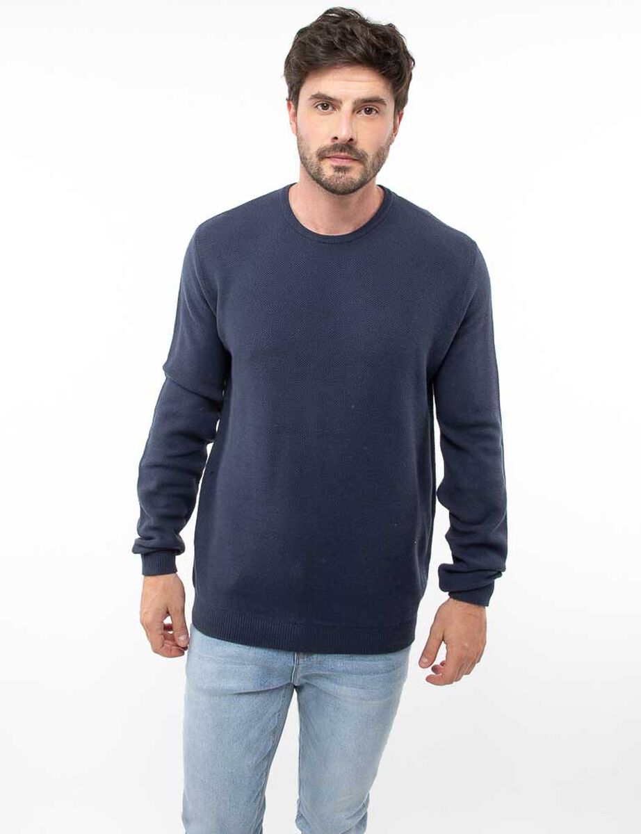 Sweater Slim Algod&oacute;n Hombre Zibel