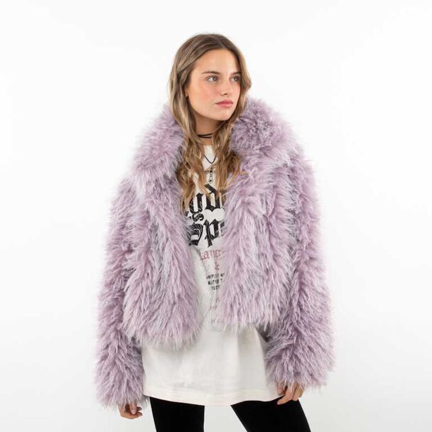 Chaqueta Peluda Mujer Icono