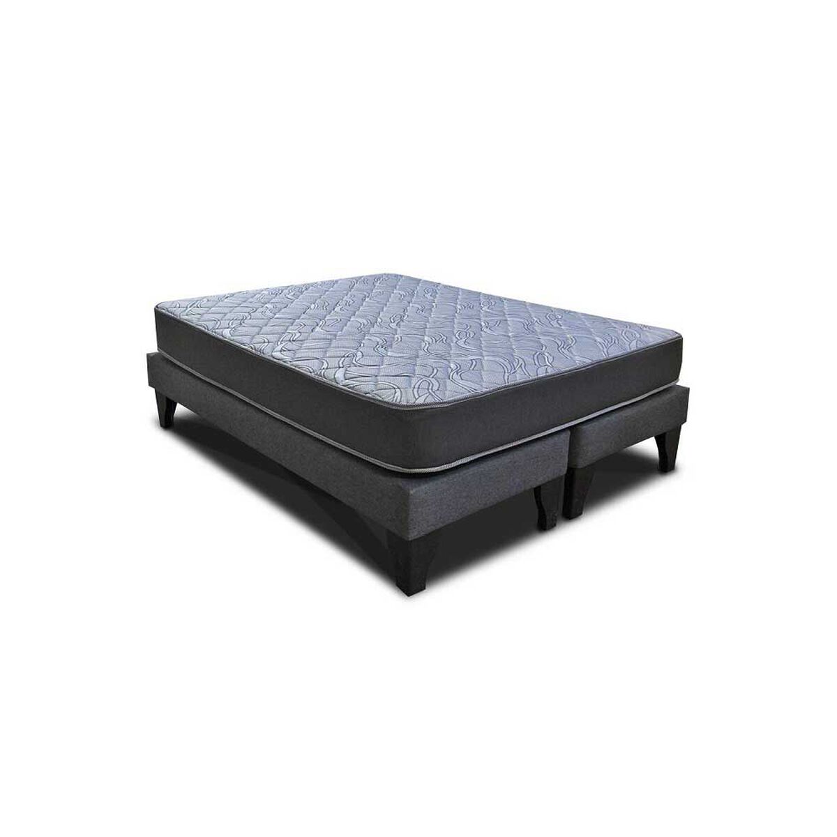 Cama Europea Espumix Base Dividida 2 Plazas E2000 Plus