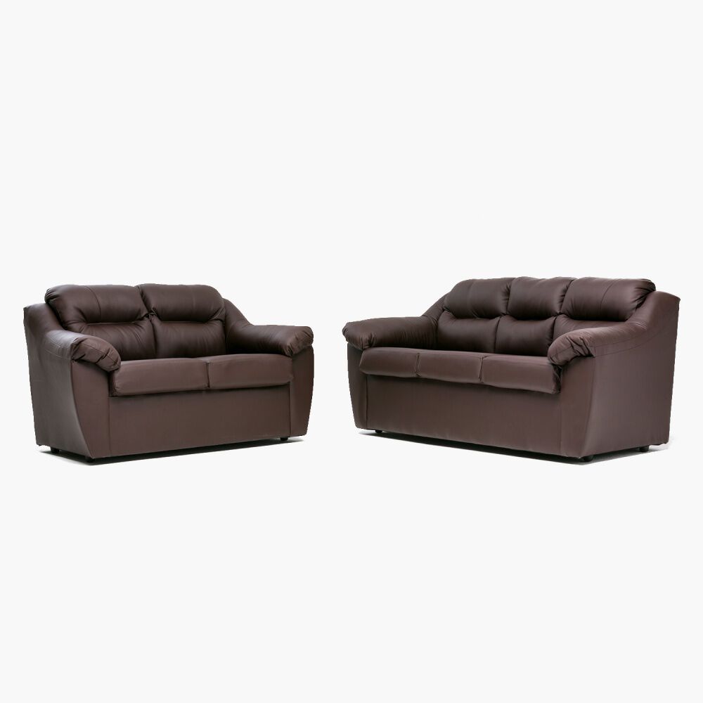 Juego de Living Cabsur Asturias 5 Cuerpos Café
