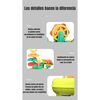 Mesa de Actividades Granja 42 x 48 cm Verde LuBabycas