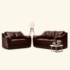 Juego de Living Cabsur Genova 5 Cuerpos Café