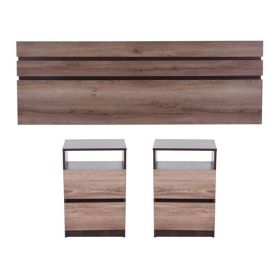 Imagen 1 del producto Respaldo + 2 Veladores CIC King Ares