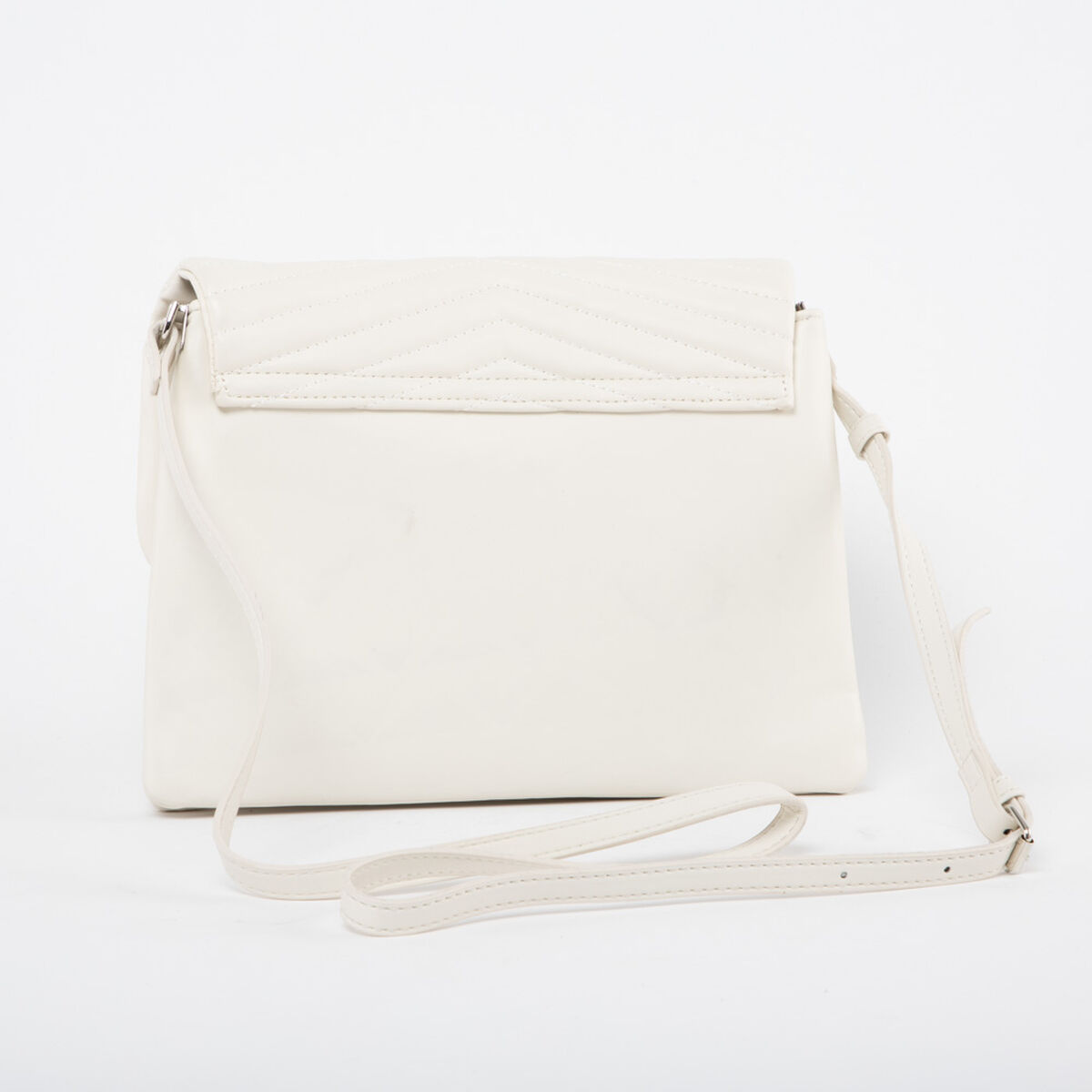 Bolso Eco Cuero Blanco Zibel