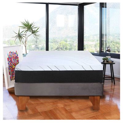 Imagen 1 del producto Cama Europea Latam Home 1,5 Plazas Zen Pro Gris