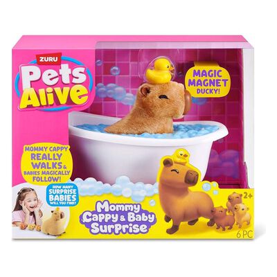 Mamá Capibara y Bebés Sorpresa Pets Alive