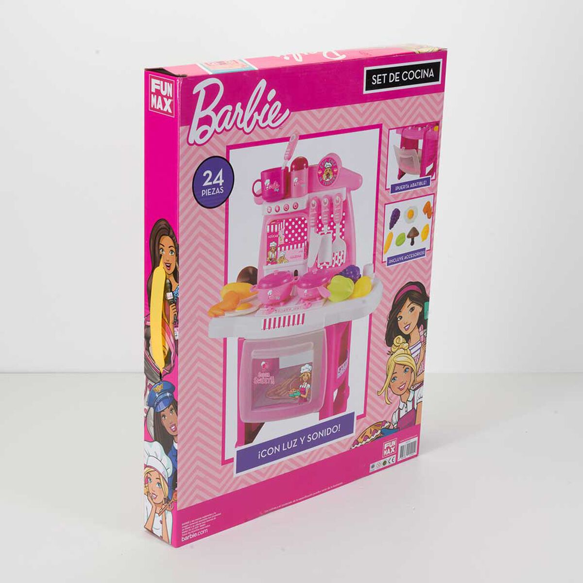 Set de Cocina con Luz y Sonido Barbie