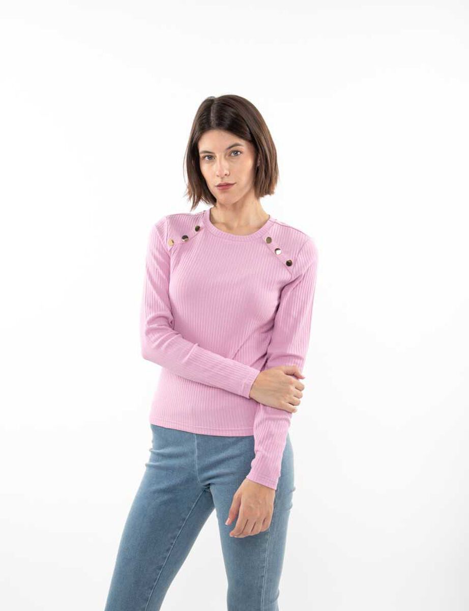 Polera Manga Larga Mujer Zibel