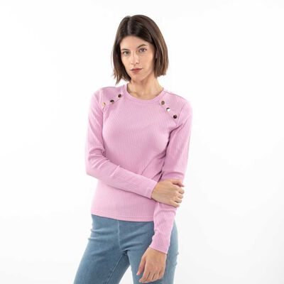 Polera Manga Larga Mujer Zibel