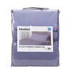 Set Quilt + Juego de Sábanas Mashini 2 Plazas Liso Morado