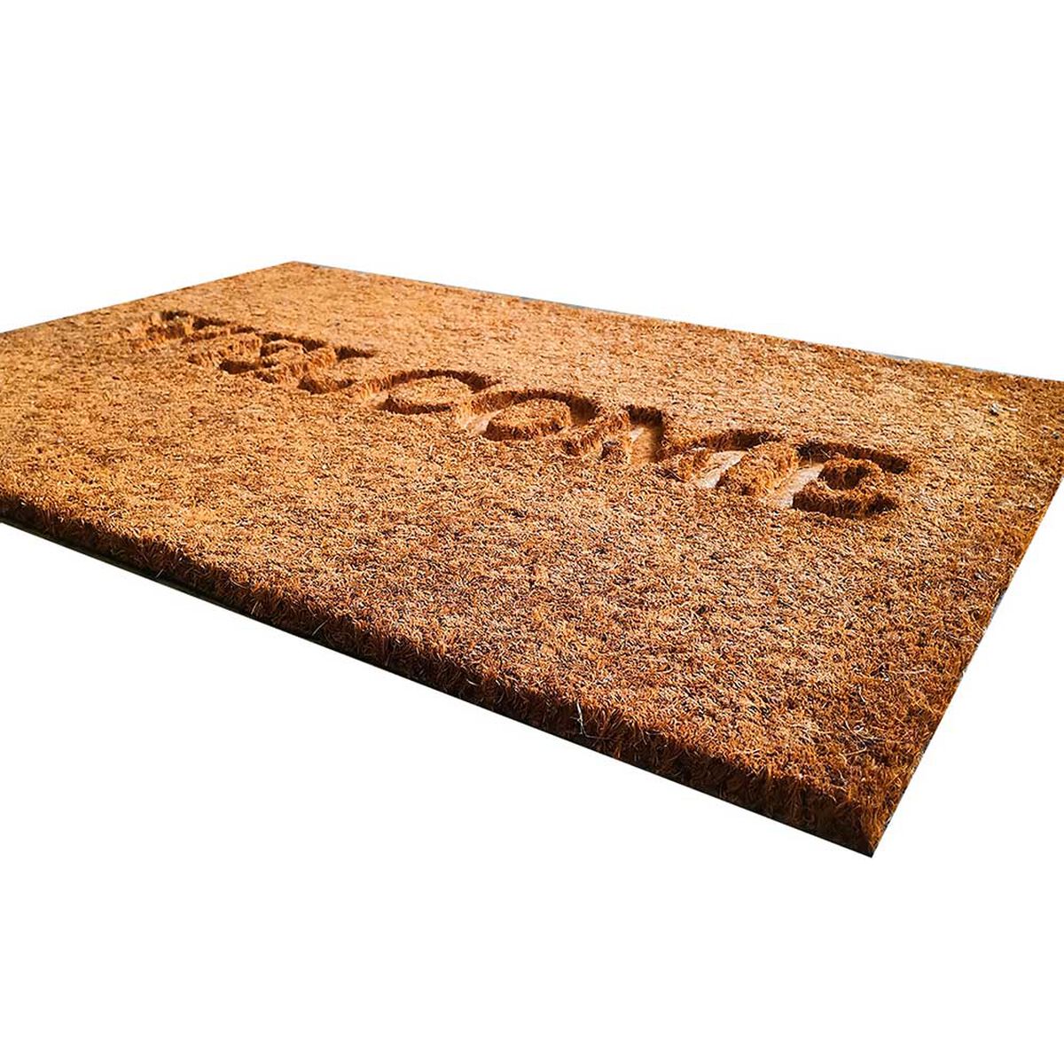 Limpiapiés Idetex Coco Welcome 45 x 75 cm Café