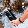 Pack Bolso Impermeable 30LT Navy + Botella Coihue Lhotse