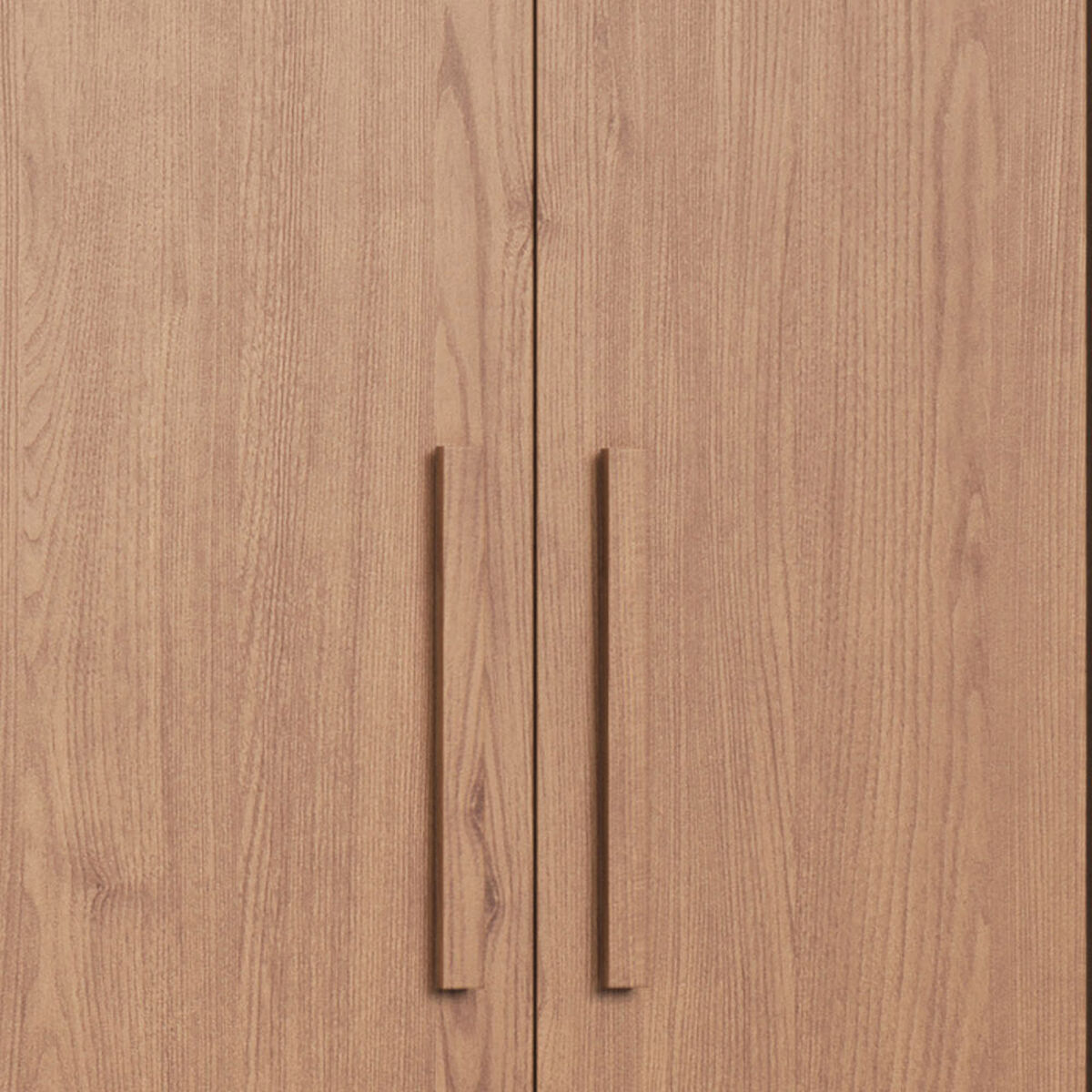 Closet Vekkahome Americano 4 Puertas 2 Cajones Caf&eacute;
