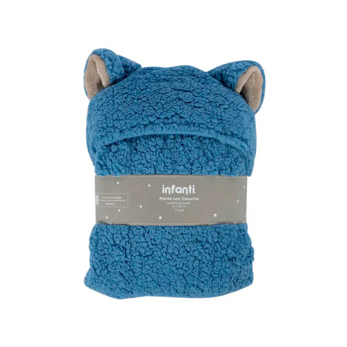 Set de Cuna Frazada Poncho Sherpa Niño Infanti