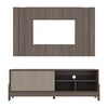 Estante TV Tuhome Odell Hasta 65" Milan y Roble Natural