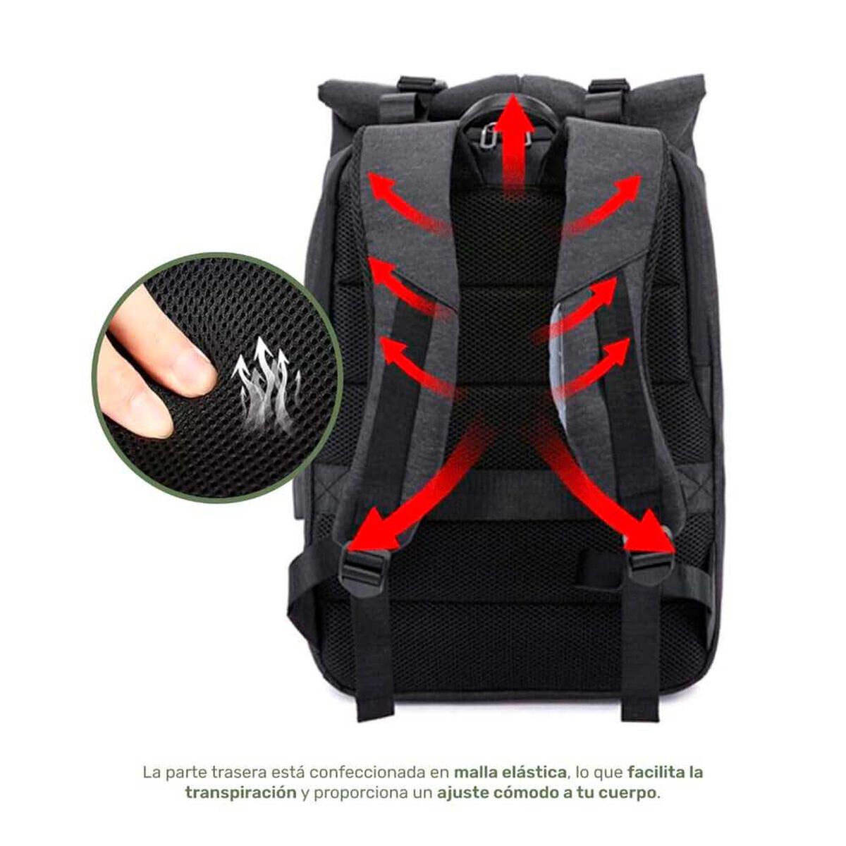 Mochila Unisex Outdoor Lhotse