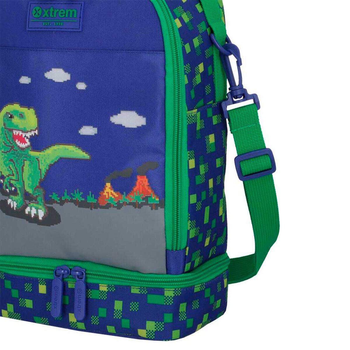 Lonchera T&eacute;rmica Xtrem Lunch 2.0 5XT Dino Azul