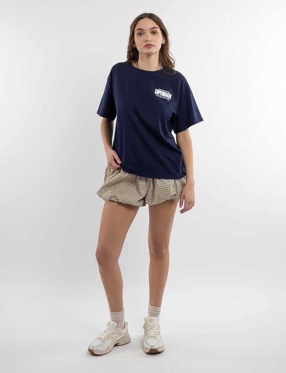 Polera Oversize Local Print Mujer Icono