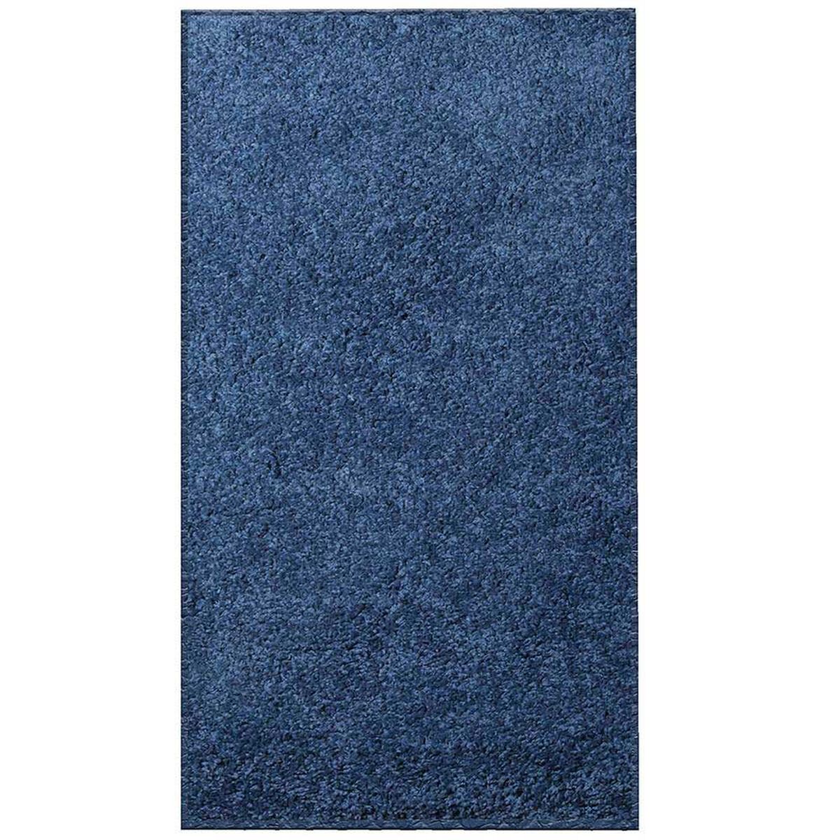 Alfombra Doral Shaggy 200 x 170 cm Azul