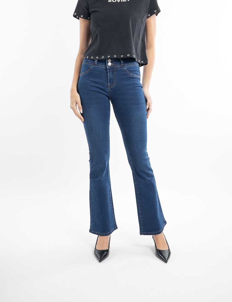 Jeans Flare Mujer Soviet