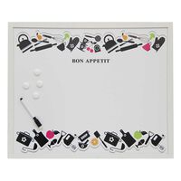 Pizarra Plástica Vgo Kitchen Blanco 40 x 50 cm