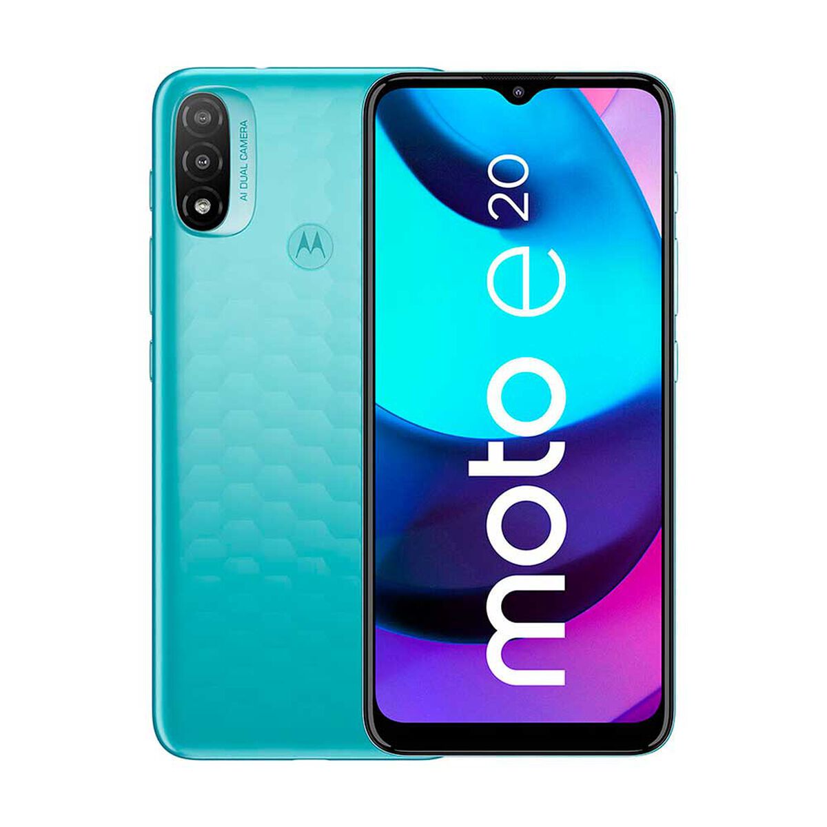 Celular Motorola Moto e20 32GB 6,52" Azul Liberado