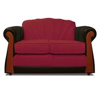 Sofá Elegant Detail Marsella 3 Cuerpos Rojo