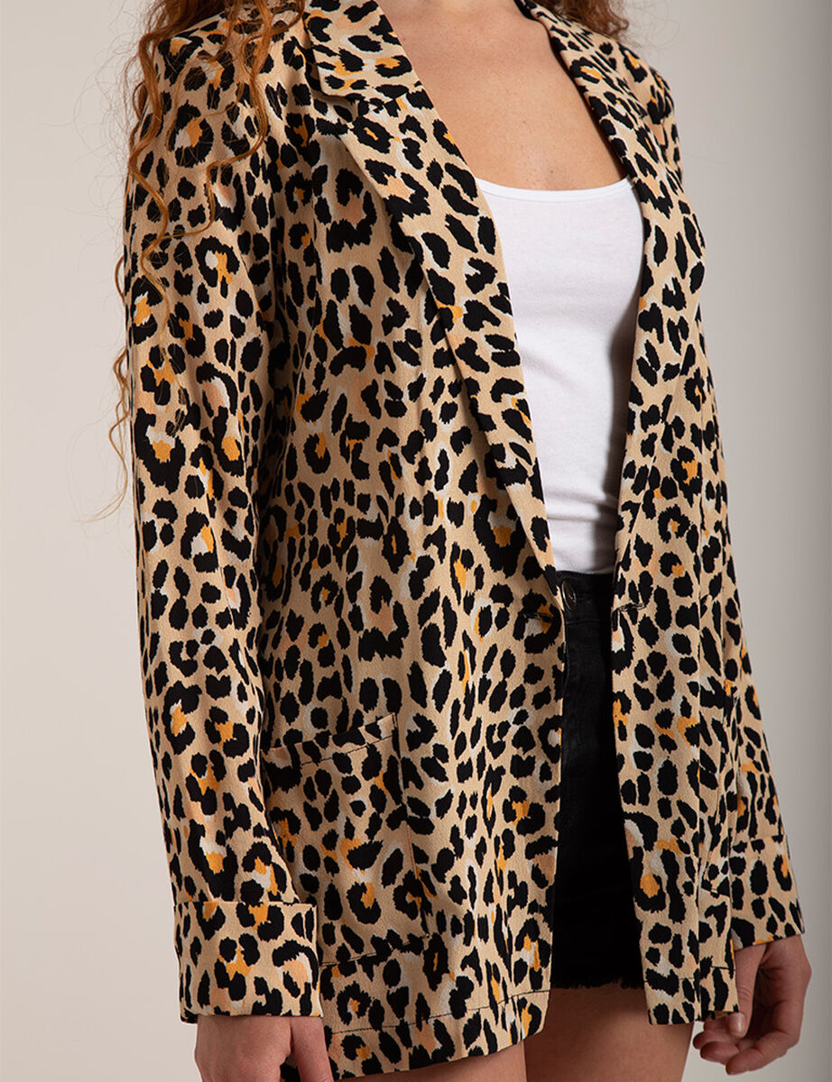 Blazer Fiorucci Animal Print