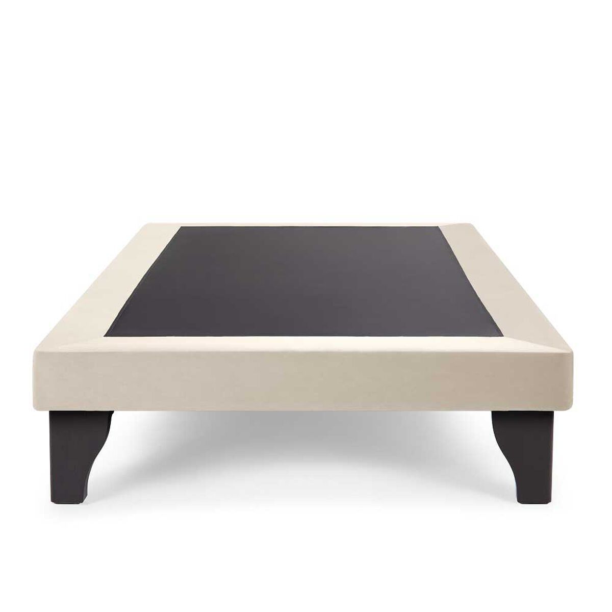 Base Europea Muebles Cid 1 Plaza Felpa Beige