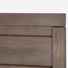Cama Europea Rosen 2 Plazas Pratta + Respaldo + 2 Veladores Sicilia