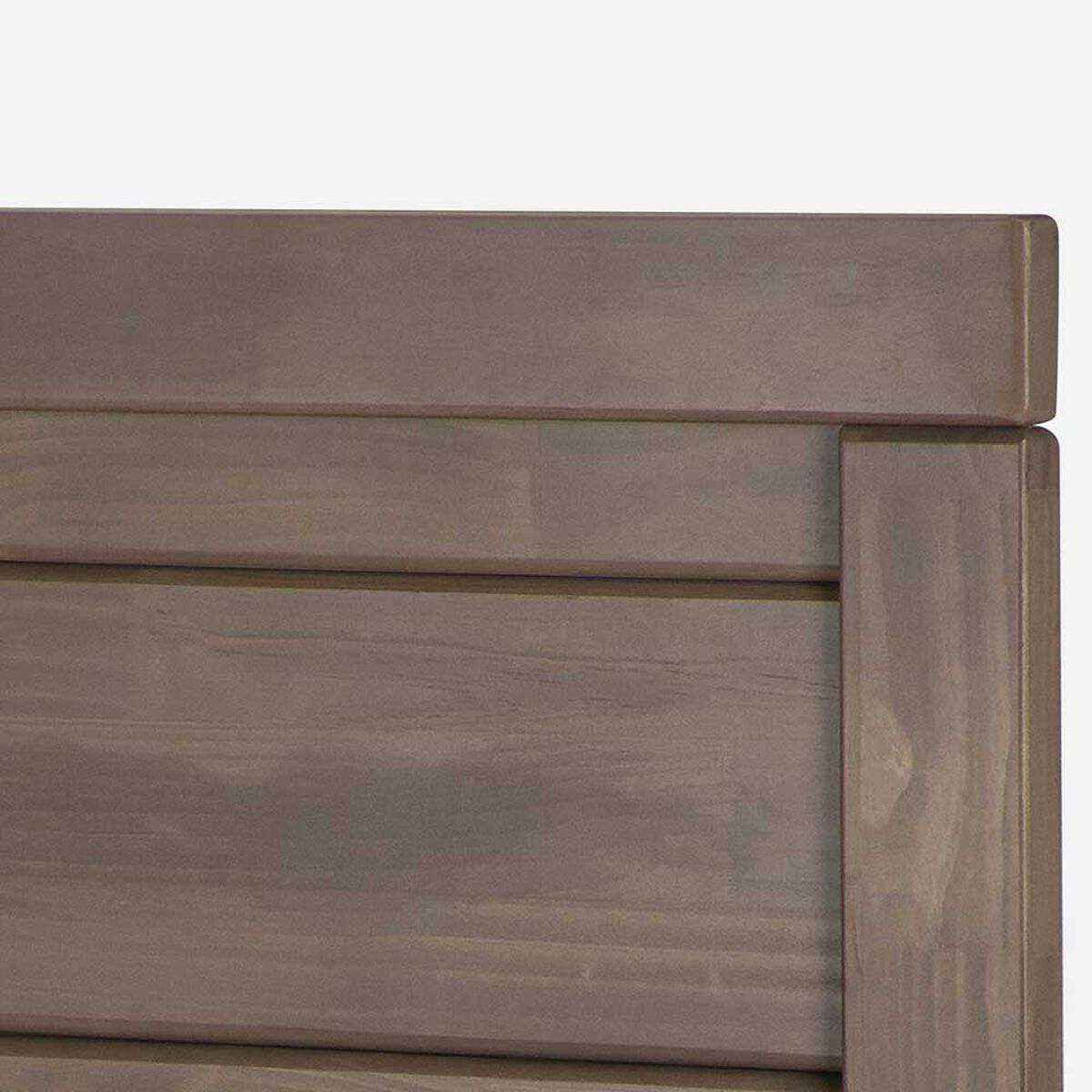 Cama Europea Rosen 2 Plazas Pratta + Respaldo + 2 Veladores Sicilia