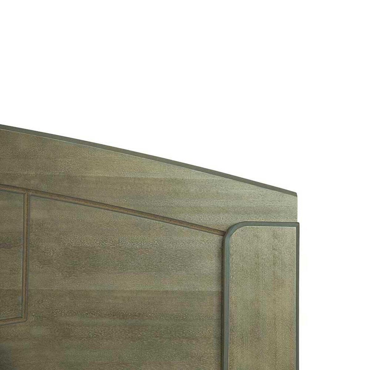 Cama Europea CIC Base Dividida 2 Plazas Balance + Respaldo Gales Olivo