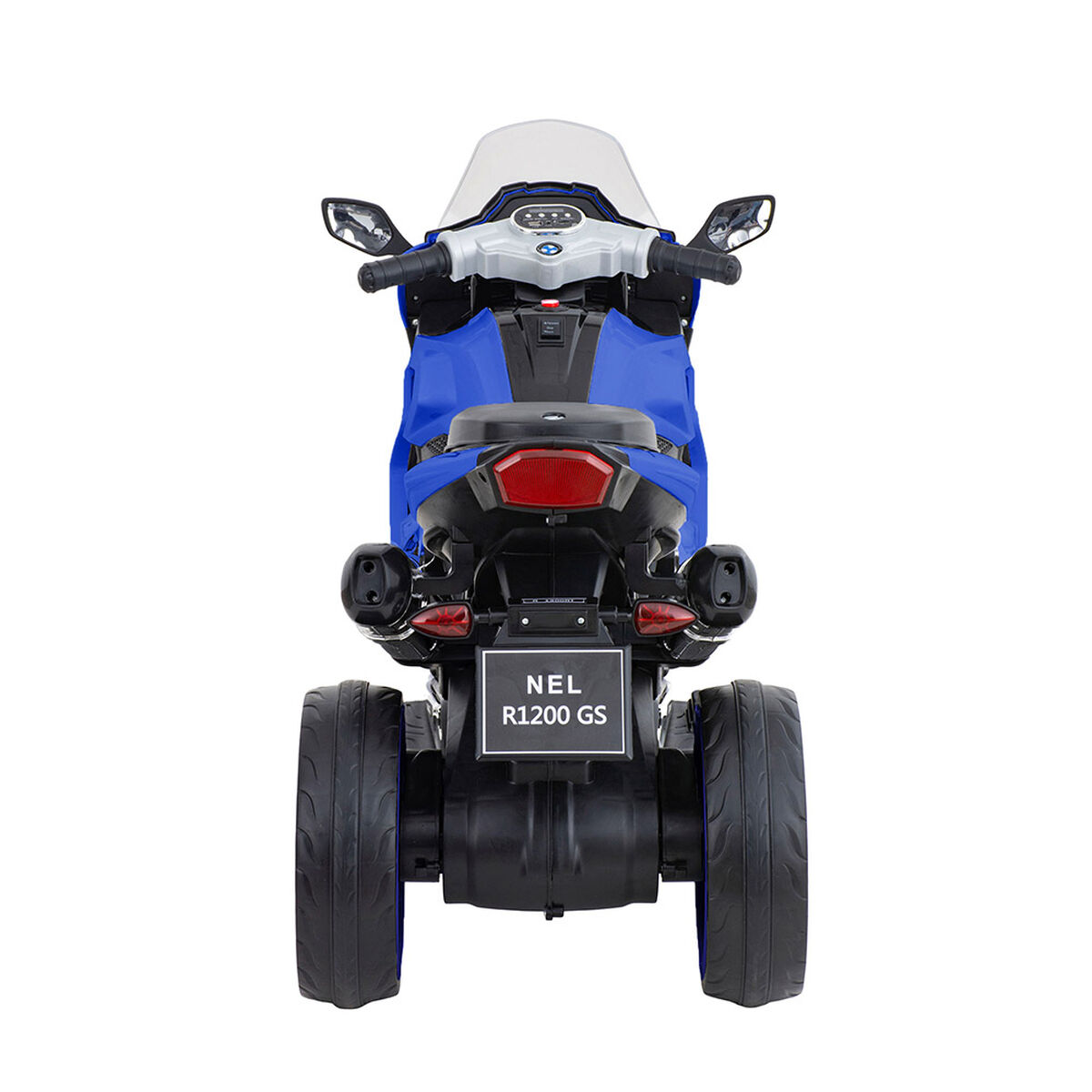 Moto de Carrera a Batería Musical Baby Way Azul
