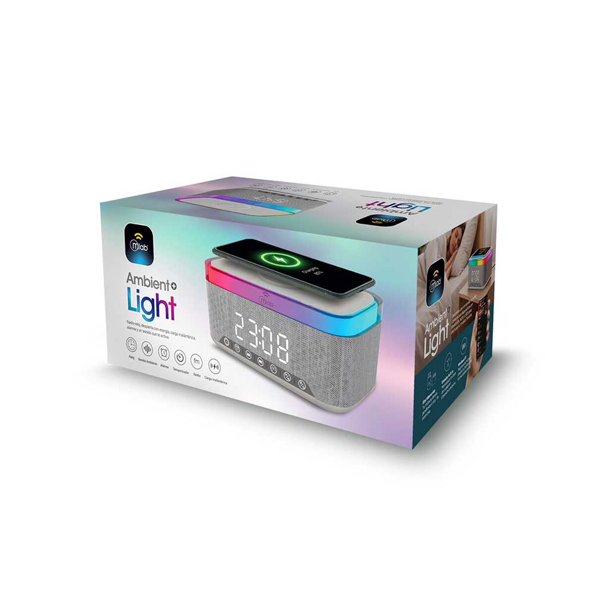 Parlante Bluetooth MLAB 9673 Blanco