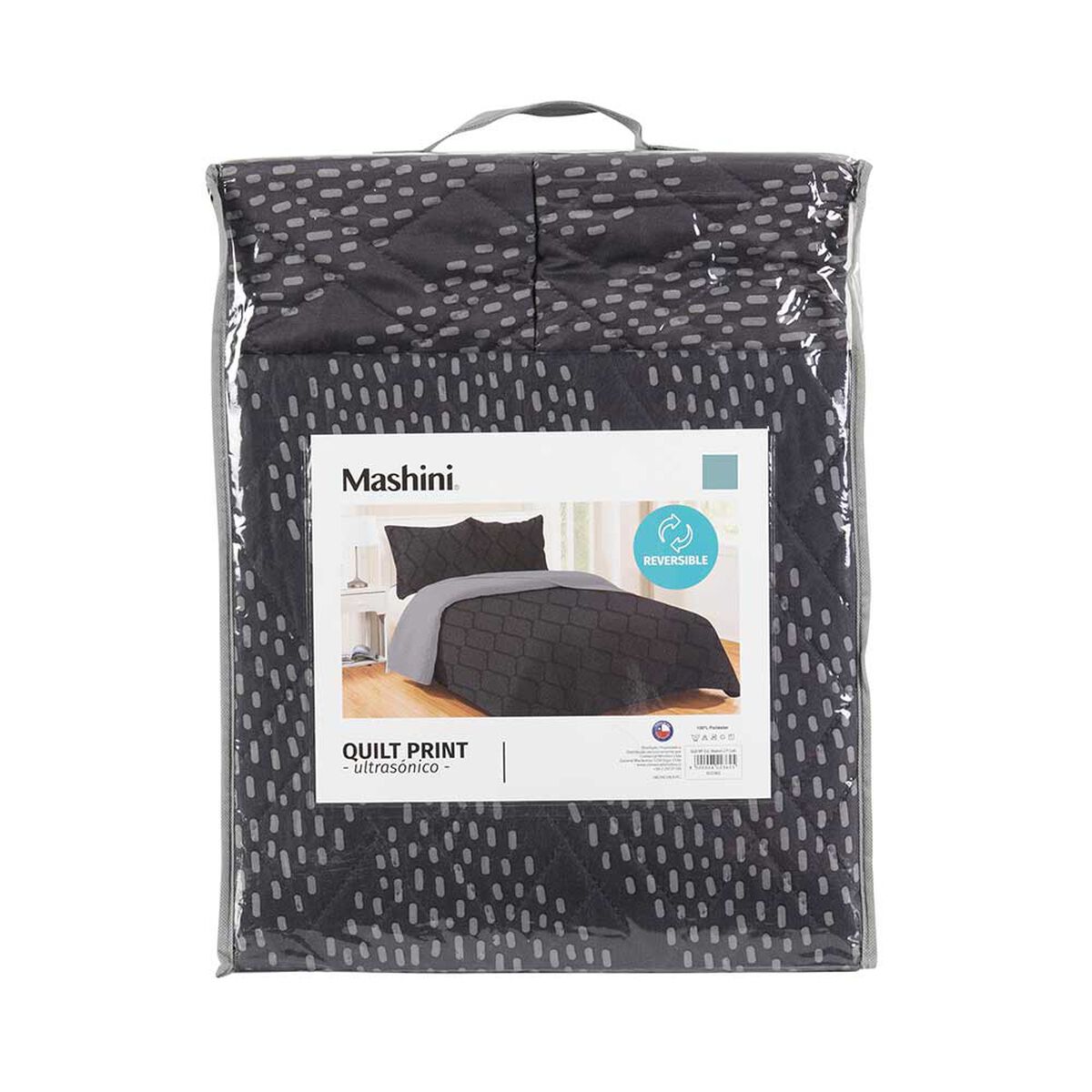 Quilt Microfibra Estampado Mashini King Celti