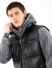 Chaqueta Ecocuero Sin Mangas Hombre Fiorucci