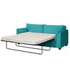 Sofá Cama Latam Home Milan 3 Cuerpos Turquesa