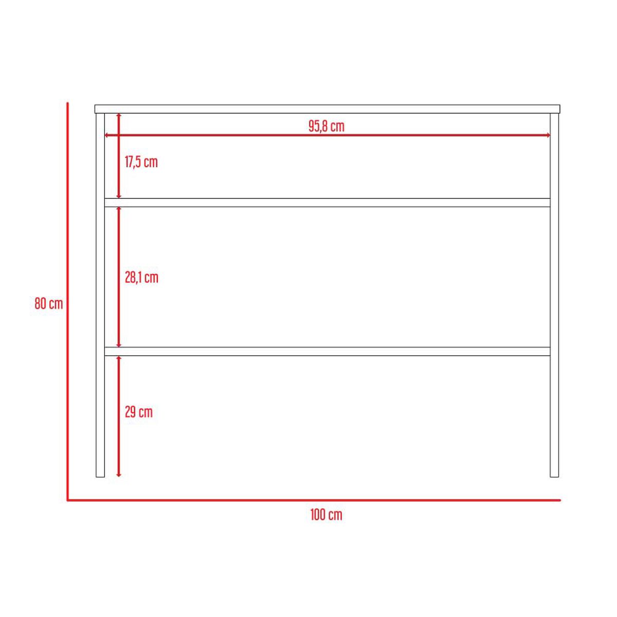 Combo Rack TV65  + Mesa de Arrimo TuHome Nomik Wengue Duna