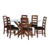 Juego de Comedor Latam Home Merida 6 Sillas Negro