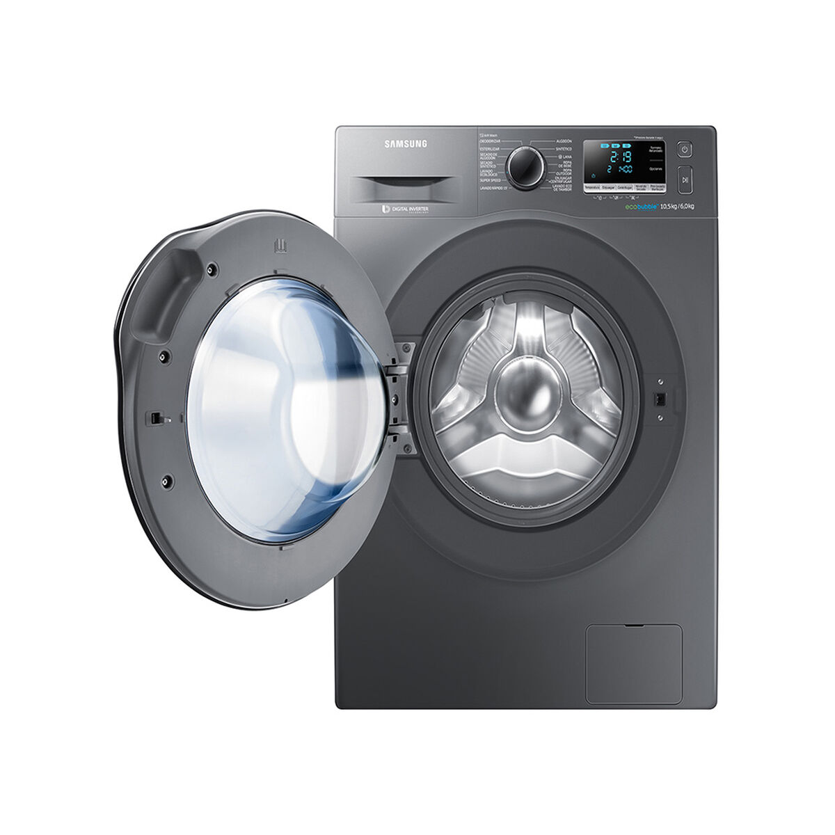 Lavadora Secadora Samsung WD10J6410AX 10,5/6 kg.