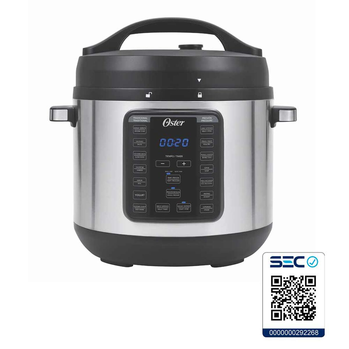 Multiolla Bioceramic Oster CKSTPCEC8801052 7,5 lts.