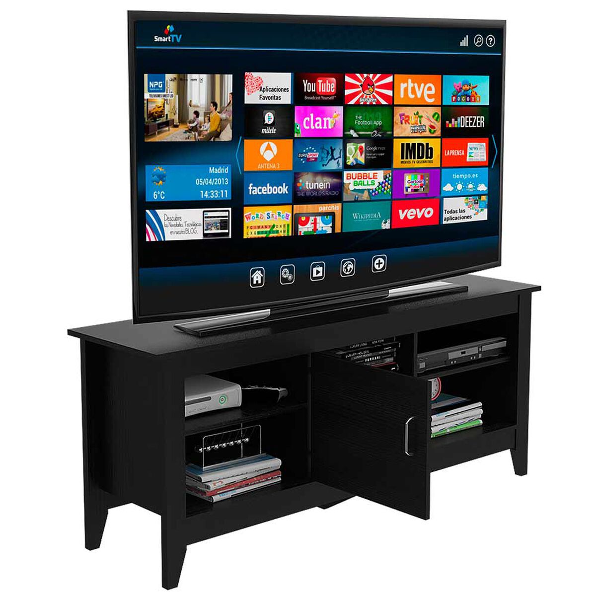 Rack Essential TV 65"Con Puerta