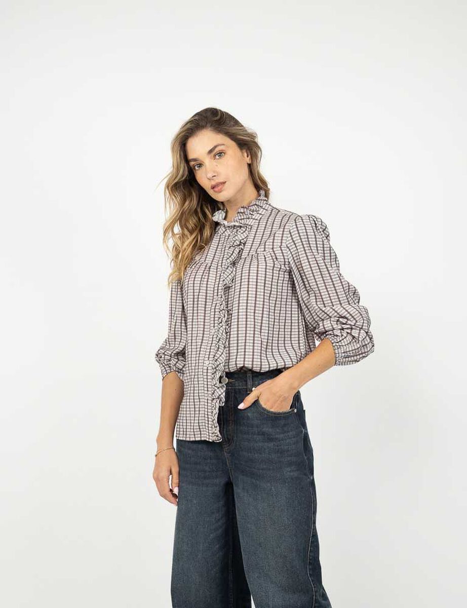 Blusa Manga Larga Mujer Zibel