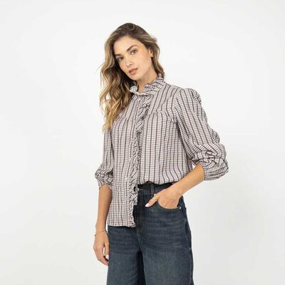 Blusa Manga Larga Mujer Zibel