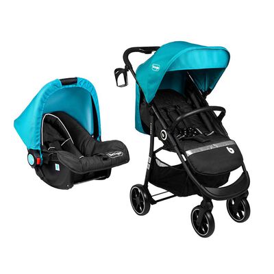 Coche Travel System Kansas Turquesa Bebeglo
