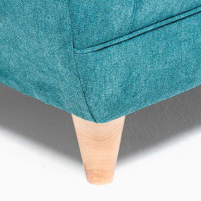 Imagen 2 del producto Sofá Barra Design Gracia 3 Cuerpos Petróleo