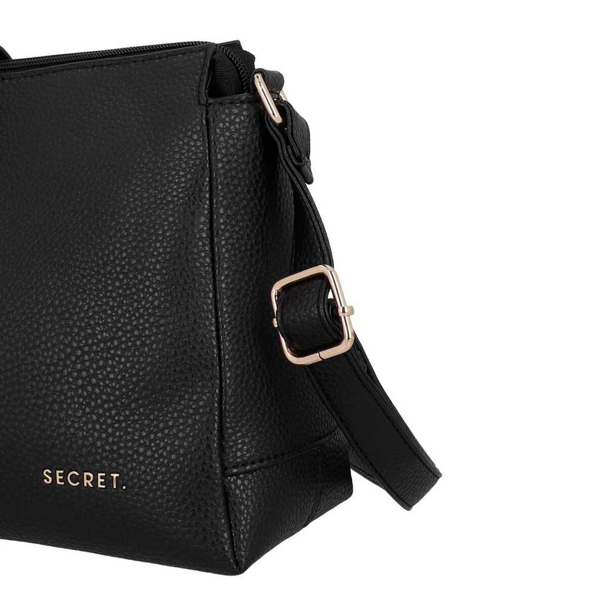 Cartera Bandolera Secret Sofia SC7 Mediana Negra