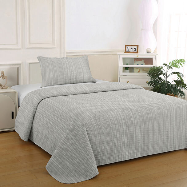 Quilt Illusions 1,5 Plazas Beige Bruselas