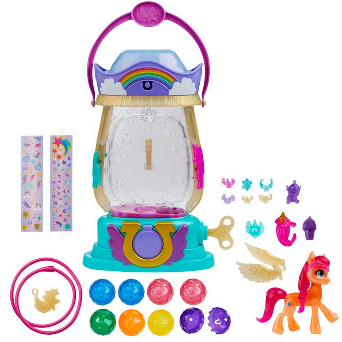 Muñeca My Little Pony Lámpara Ilumina Colores Sunny